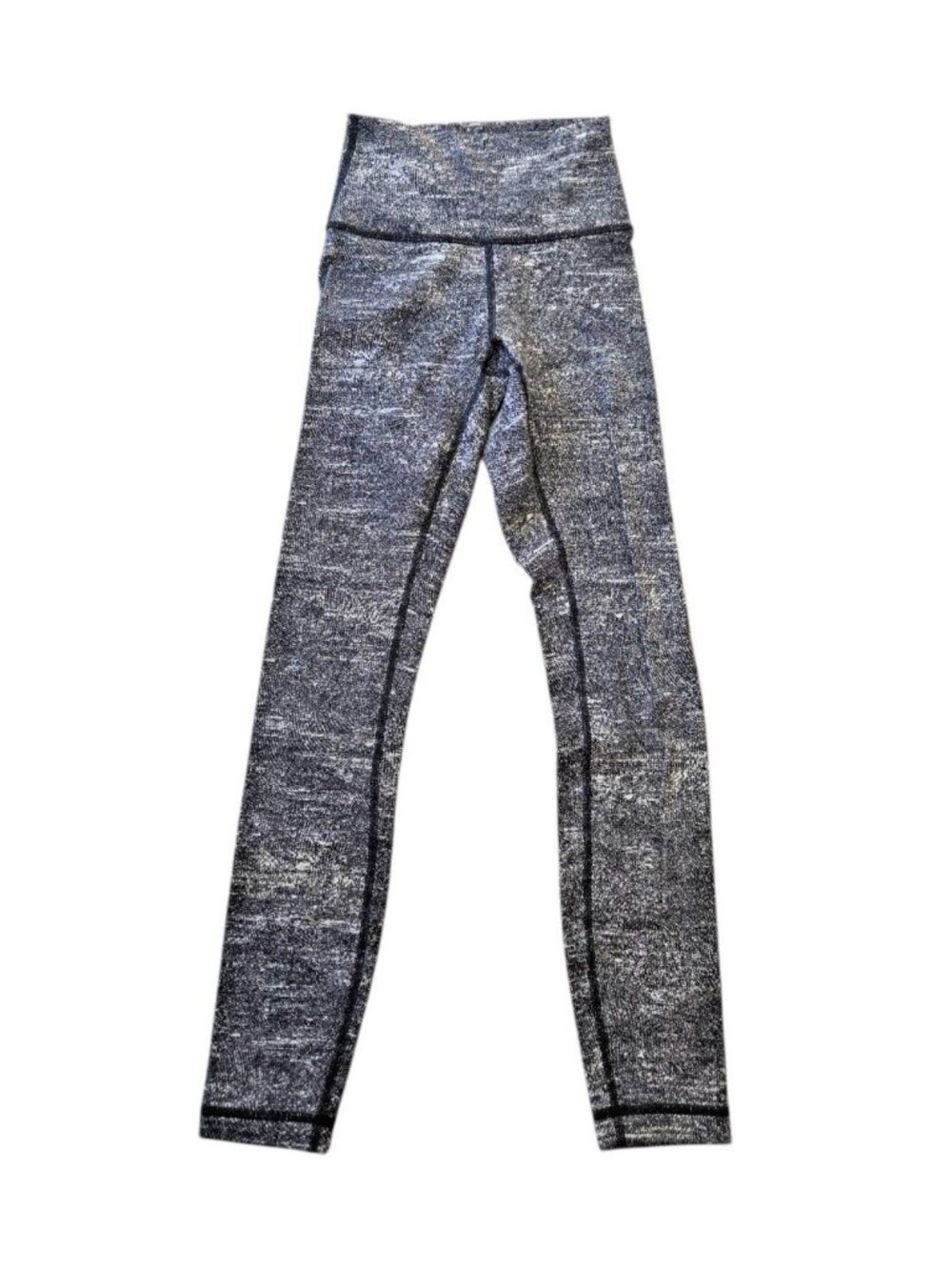 Lululemon Wunder Under HR 7/8 Tight 25" Rush Jacquard Legging Size 2 W5BHJS Luon